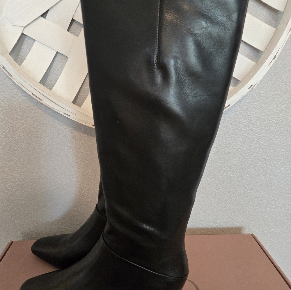 Sarto Franco Sarto Andria Boots Elegant Black Knee-High Women's Boots - Picture 10 of 14